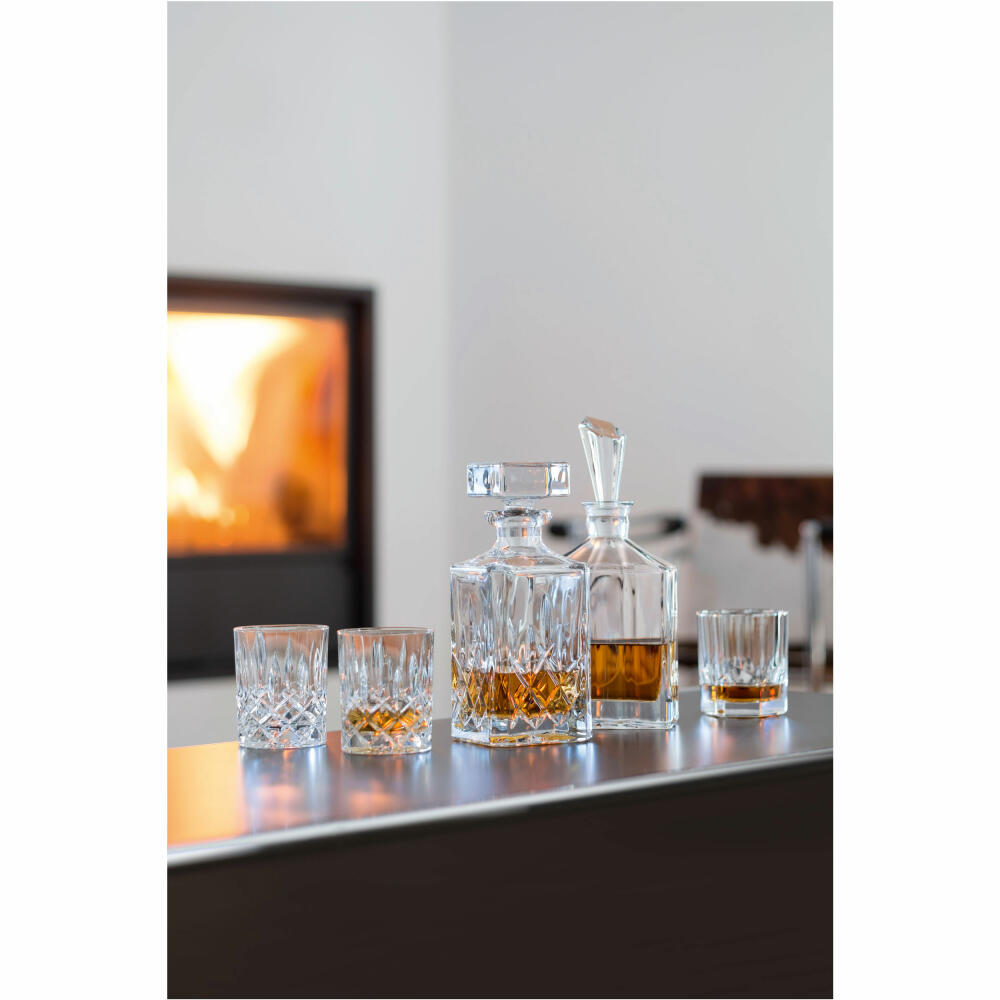 Nachtmann Noblesse Whiskybecher, 6er Set, Whiskyglas, Whiskybecher, Trinkglas, Kristallglas, 295 ml, 101417