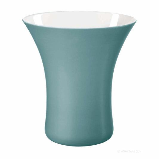 ASA Selection Vaso Vase, Blumenvase, Blumentopf, Blumen, Dekoration, Steingut, Türkis, 62003040