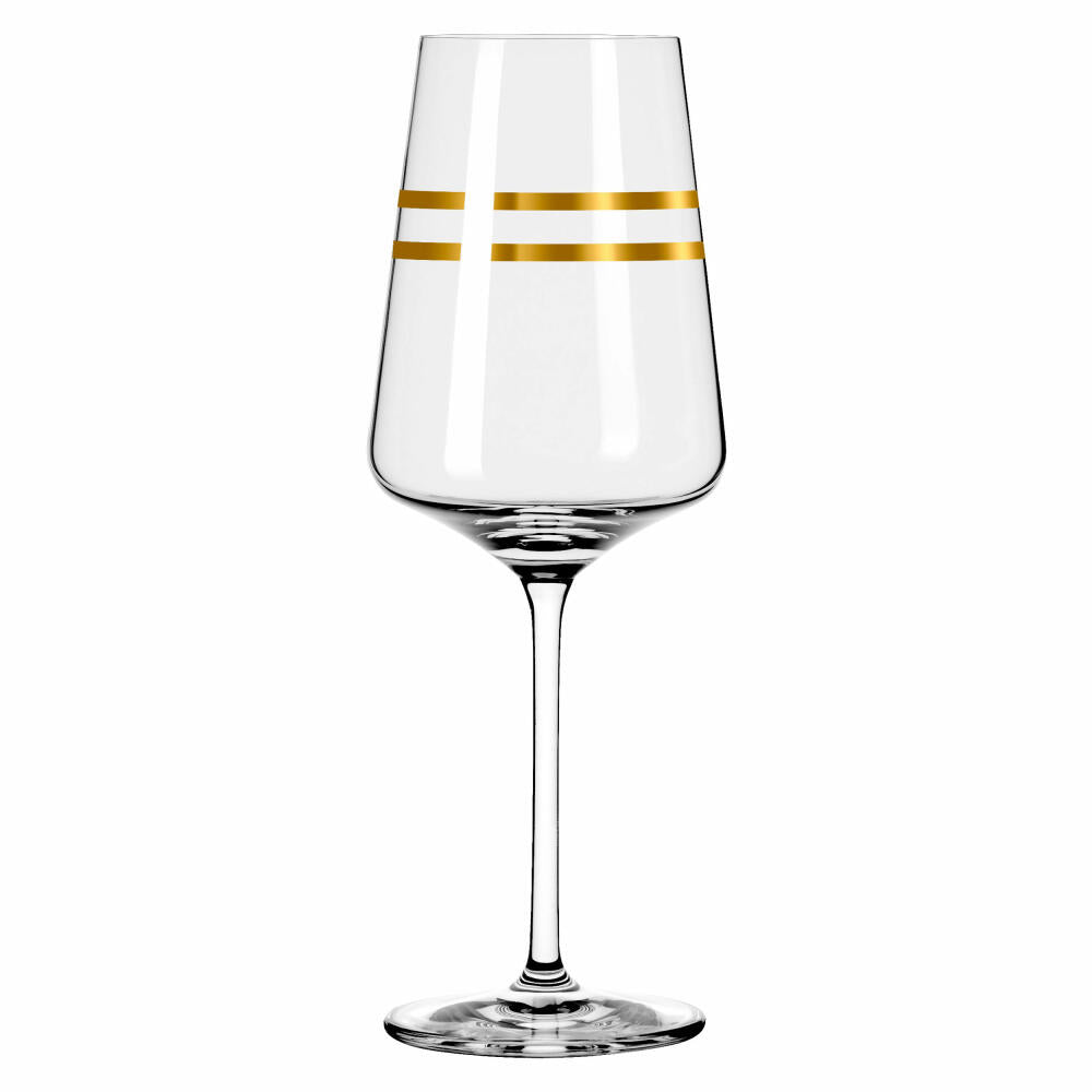 Ritzenhoff white wine glass set of 2 Celebration Deluxe 001, Sonja Eikler, crystal glass, 400 ml, 6141002