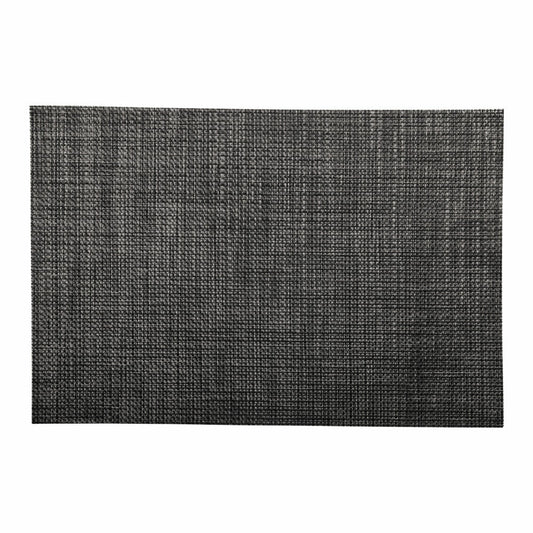 ASA Selection PVC Placemats Tischset, Platzmatte, Platzdeckchen, PVC, Schwarz / Silber, 33 x 46 cm, 78017076