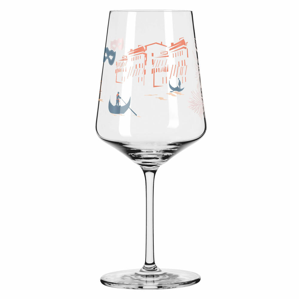 Ritzenhoff Aperitifglas 4er-Set Sommerrausch F23, Hilles, Kordes, Kristallglas, 544 ml, 6051003