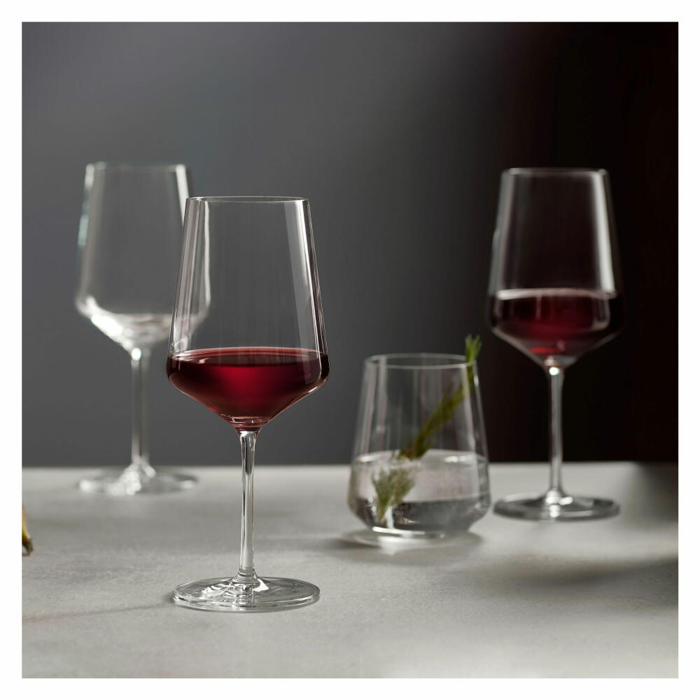 Ritzenhoff red wine glass set of 2 light white Julie 001, Nadine Niggemeier, crystal glass, 540 ml, 6111005