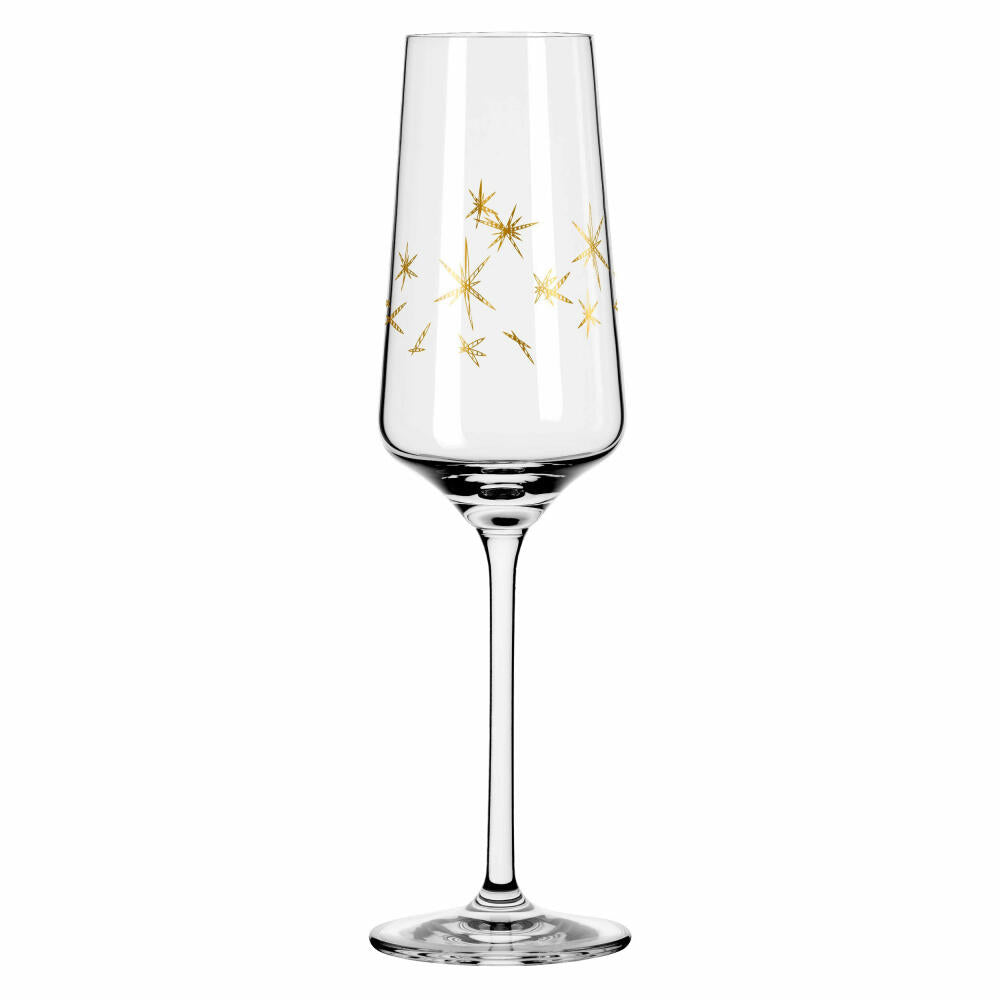 Ritzenhoff champagne glass set of 2 Celebration Deluxe 003, Romi Bohnenberg, crystal glass, 233 ml, 6141014