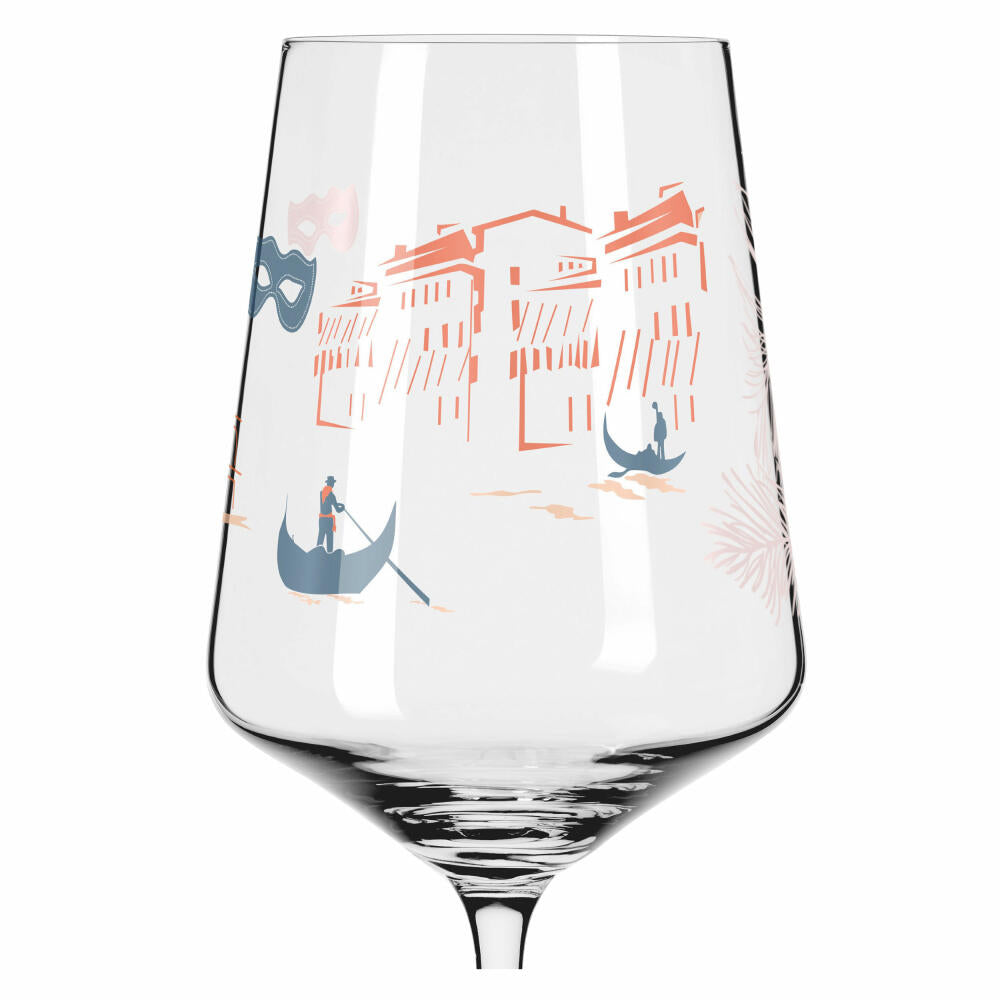 Ritzenhoff Aperitifglas 4er-Set Sommerrausch F23, Hilles, Kordes, Kristallglas, 544 ml, 6051003