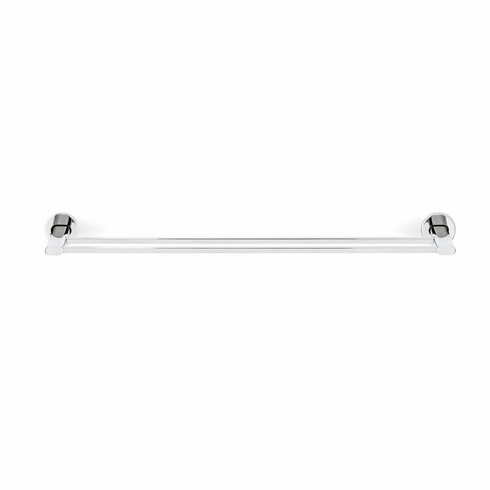 Blomus Areo double towel rail, towel holder, towel holder, polished stainless steel, L 69 cm, 68932
