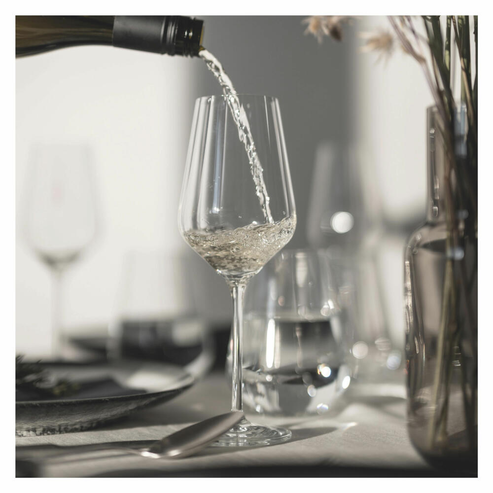 Ritzenhoff Weißwein- Und Wasserglas-Set 12-tlg. Sternschliff 001, Kristallglas, 380 ml, 6111010