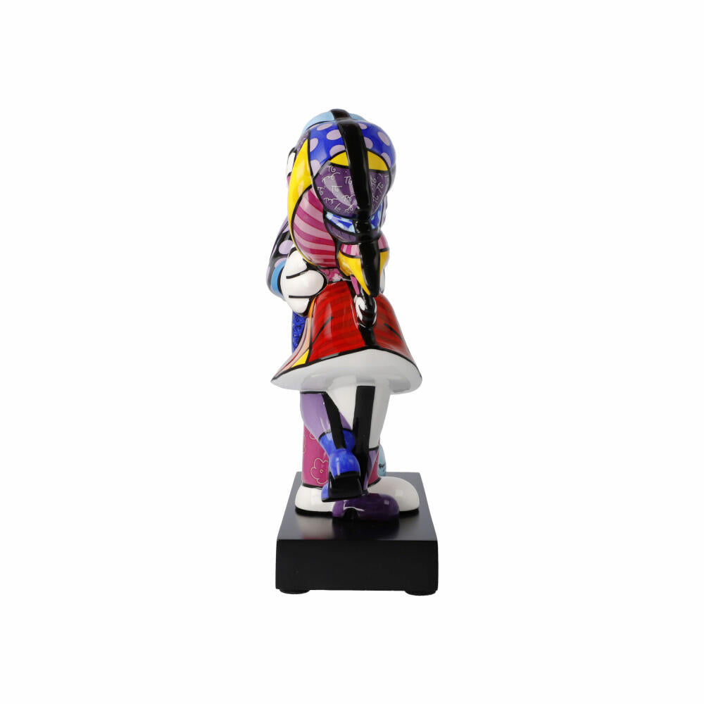 Goebel Figur Romero Britto - Swing, Pop Art Skulptur, Porzellan, Bunt, 24.5 cm, 66452761
