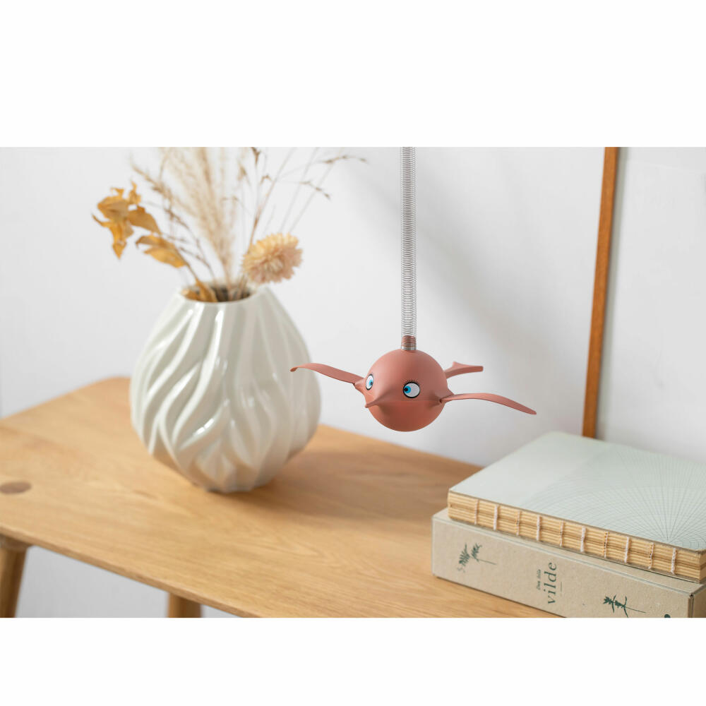 Hoptimist hanging decoration figure Soft Birdie M Ruby, bird, mobile, ABS, 5.9 cm, 29532