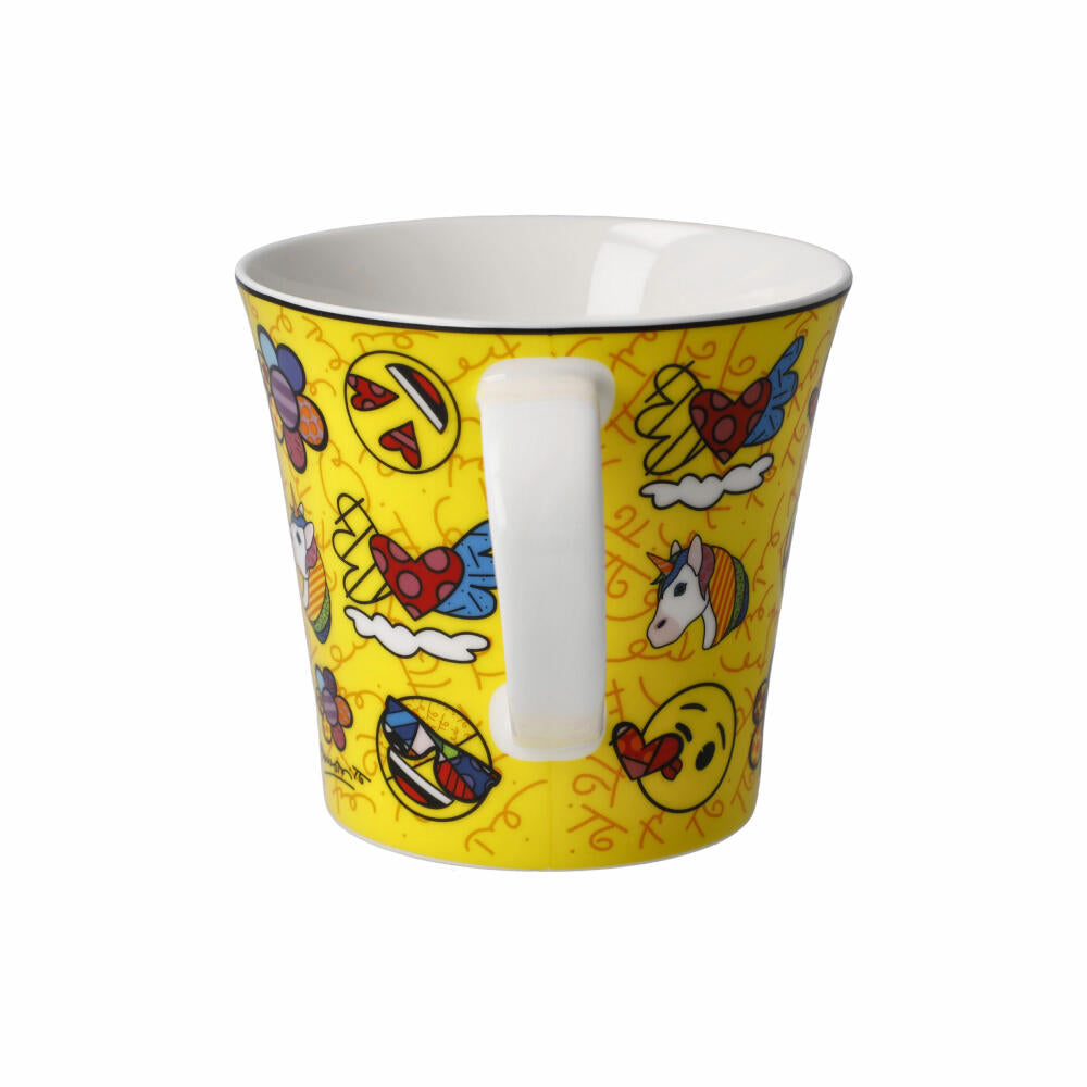 Goebel Coffee-/Tea Mug Emoji by BRITTO - Summer Feelings, Tasse, Becher, Fine Bone China, Bunt, 100 ml, 66460381