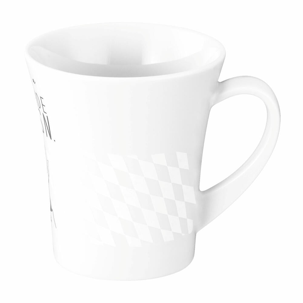 Seltmann Weiden Diva Becher Gmaahde Wiesn, Kaffeebecher, Teetasse, Tasse, Porzellan, 400 ml, 001.771943