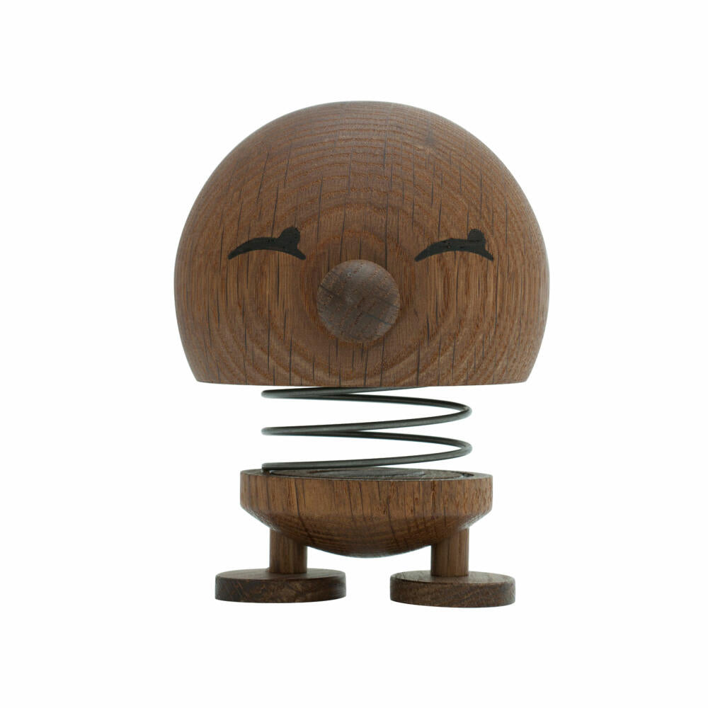 Hoptimist Dekofigur Bimble L Smoked Oak, Wackelfigur, Eichenholz, Dunkelbraun, 14 cm, 27559