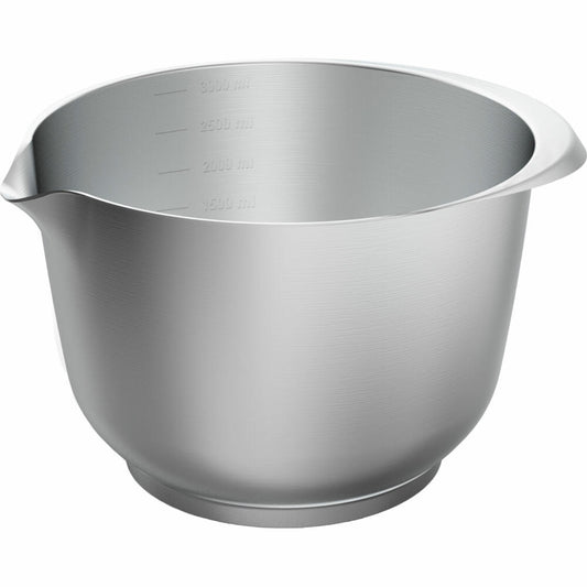 Birkmann Premium Baking Mixing and Serving Bowl, Mixing Bowl, Bowl, Stainless Steel, 3 L, 708594