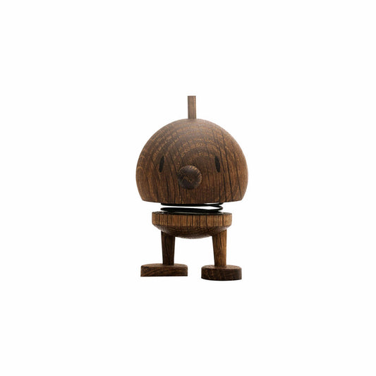 Hoptimist Dekofigur Bumble S Smoked Oak, Wackelfigur, Eichenholz, Dunkelbraun, 6.8 cm, 27556