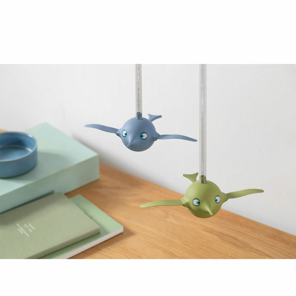 Hoptimist hanging decoration figure Soft Birdie M Olive, bird, mobile, ABS, 5.9 cm, 29533