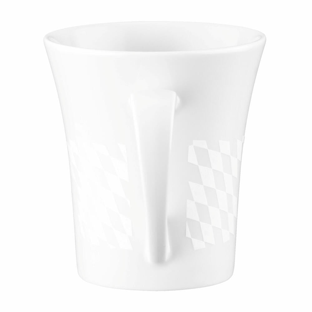 Seltmann Weiden Diva Becher Gescheid Haferl, Kaffeebecher, Teetasse, Tasse, Porzellan, 400 ml, 001.771942