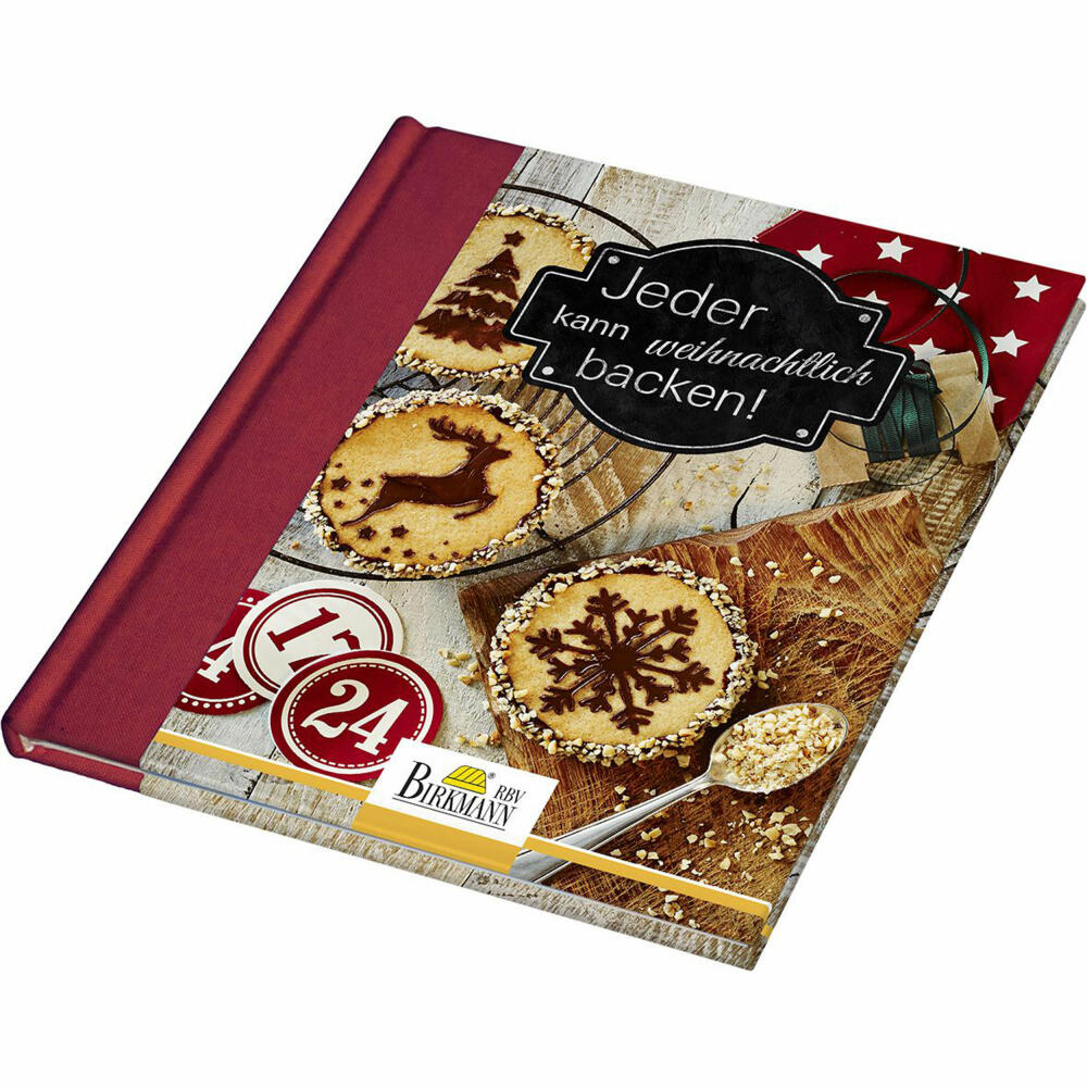 Birkmann Book Everyone Can Bake for Christmas, Cookbook, Recipe Book, Baking Book, 19.5 cm, 707030