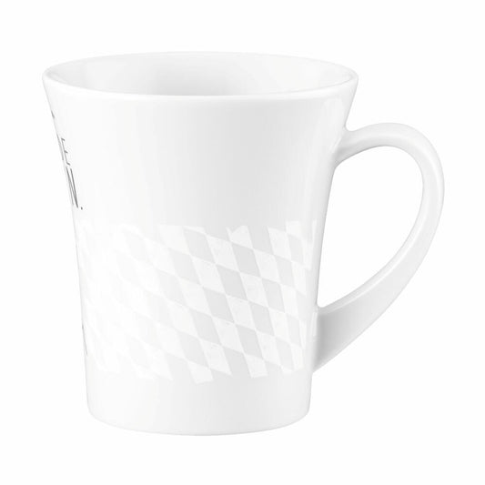 Seltmann Weiden Diva Becher Gmaahde Wiesn, Kaffeebecher, Teetasse, Tasse, Porzellan, 400 ml, 001.771943