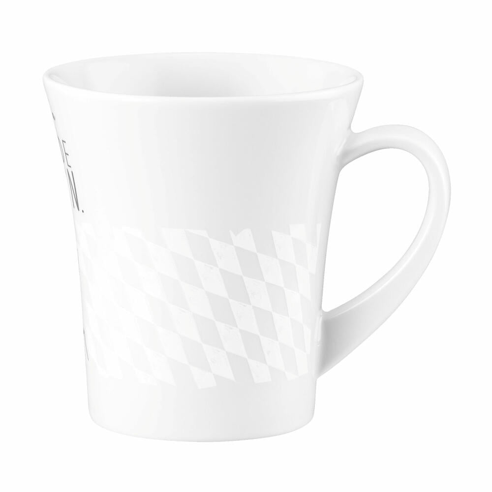 Seltmann Weiden Diva Becher Gmaahde Wiesn, Kaffeebecher, Teetasse, Tasse, Porzellan, 400 ml, 001.771943