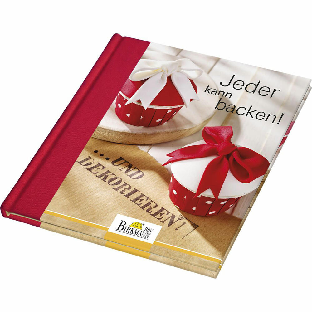 Birkmann Buch Jeder Kann Backen Und Dekorieren, Kochbuch, Rezeptbuch, Backbuch, 19.5 cm, 707023