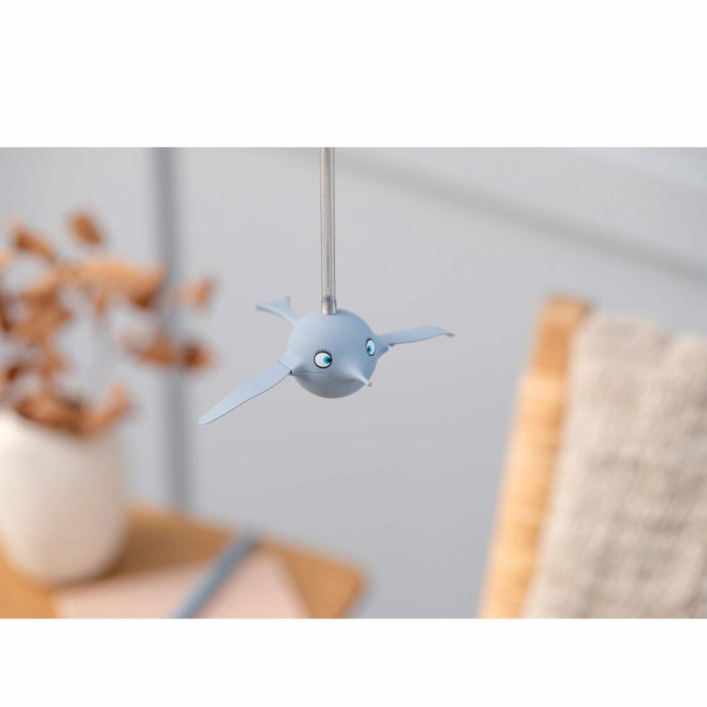 Hoptimist Hänge-Dekofigur Soft Birdie S Sky, Vogel, Mobile, ABS, 4.2 cm, 29530