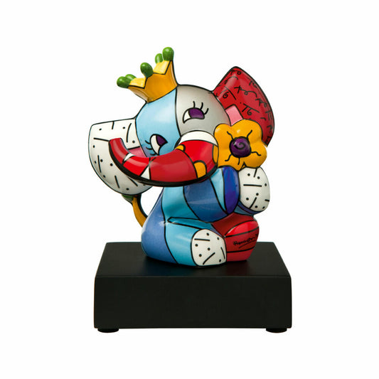 Goebel Spring Elephant, Romero Britto, figurine, decoration, porcelain, 66451453