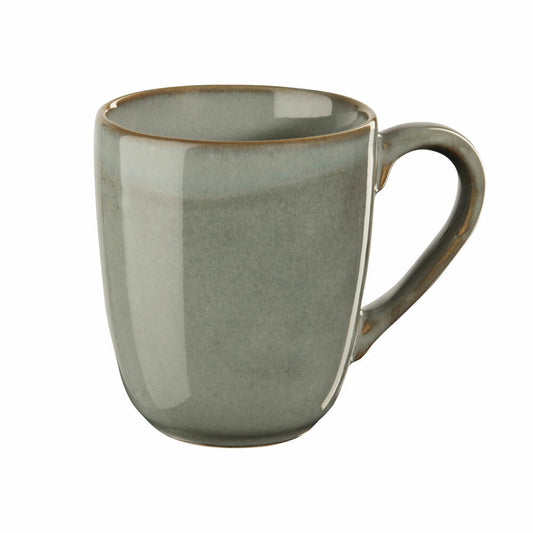 ASA Selection saisons eucalyptus mug, mug, coffee mug, cup, stoneware, green, 300 ml, 27061175