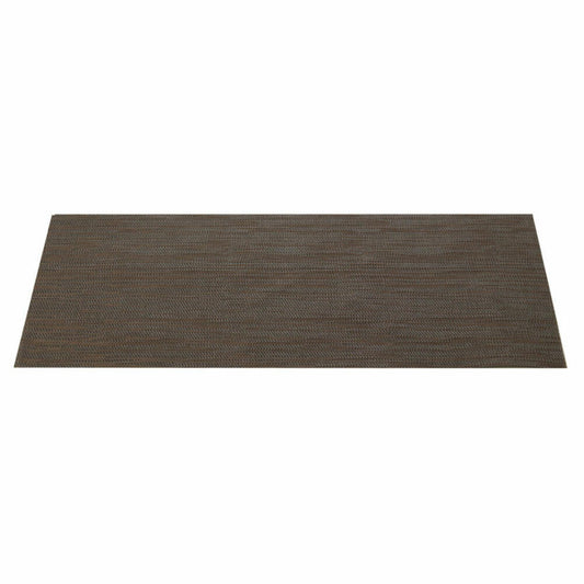 Leonardo placemat, table mat, placemat, woven PVC, washable, 35x48 cm, mottled brown, 79710