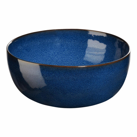 ASA Selection saisons Salatschale midnight blue, Salatteller, Schale, Schüssel, Steinzeug, Blau, D 22 cm, 27271119