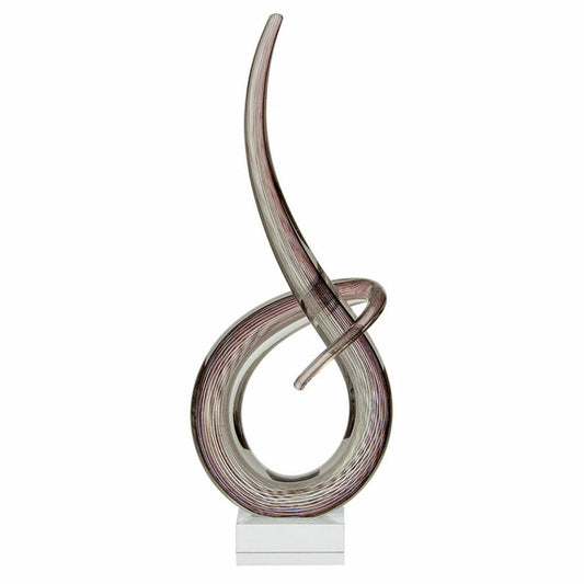 Leonardo Ease sculpture, glass sculpture, decoration, decorative sculpture, glass object, 49.5 cm, 89096