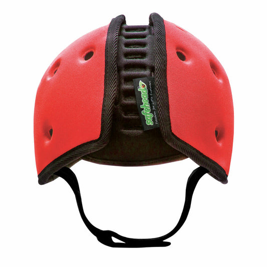 reer SafeHeadBaby Babyhelm Marienkäfer, Kopfschutz, Baby Helm, Schutzhelm, Schutzhut, Rot, SHB001