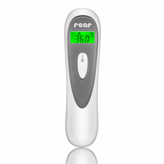 reer Colour SoftTemp 3in1 kontaktloses Infrarot-Fieberthermometer, Thermometer Digital, Fieber Messgerät, 98050