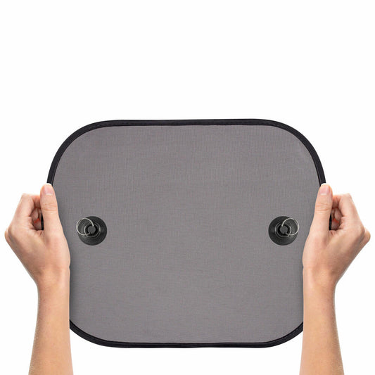 reer TravelKid Sun Basic Auto-Sonnenschutz, 2er Set, Sonnenschutz, Blendschutz, Sichtschutz, UV Schutz, Auto, 86141