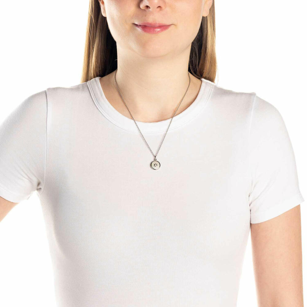 Leonardo Jewels Halskette Santina, Schmuckkette, Edelstahl, Weiß, 022438