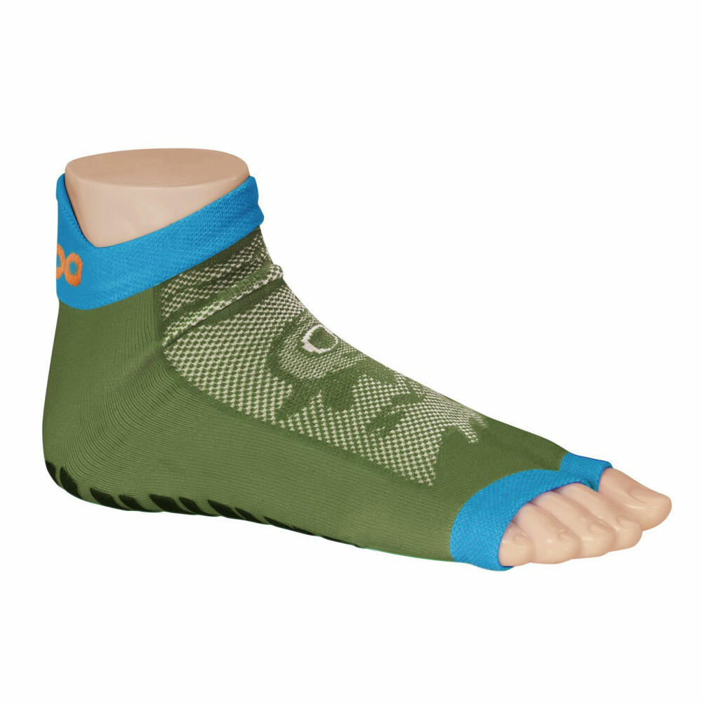 reer Sweakers, anti-slip swimming socks, aqua socks, swimming shoes, swimming socks, size 23 - 26, green, SWECG2326