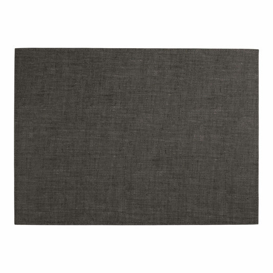 ASA Selection linen optic Tischset, Platzset, Platzdecke, Platzmatte, Untersetzer, PVC / Polyester, 46 x 33 cm, Foggy Day / Grau, 78504076