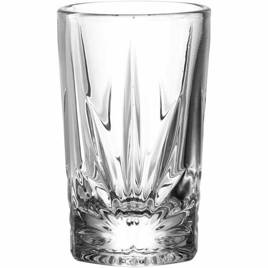 Leonardo Stamper Capri, Shotglas, Schnapsglas, Kalk-Natron-Glas, Klar, 70 ml, 022770