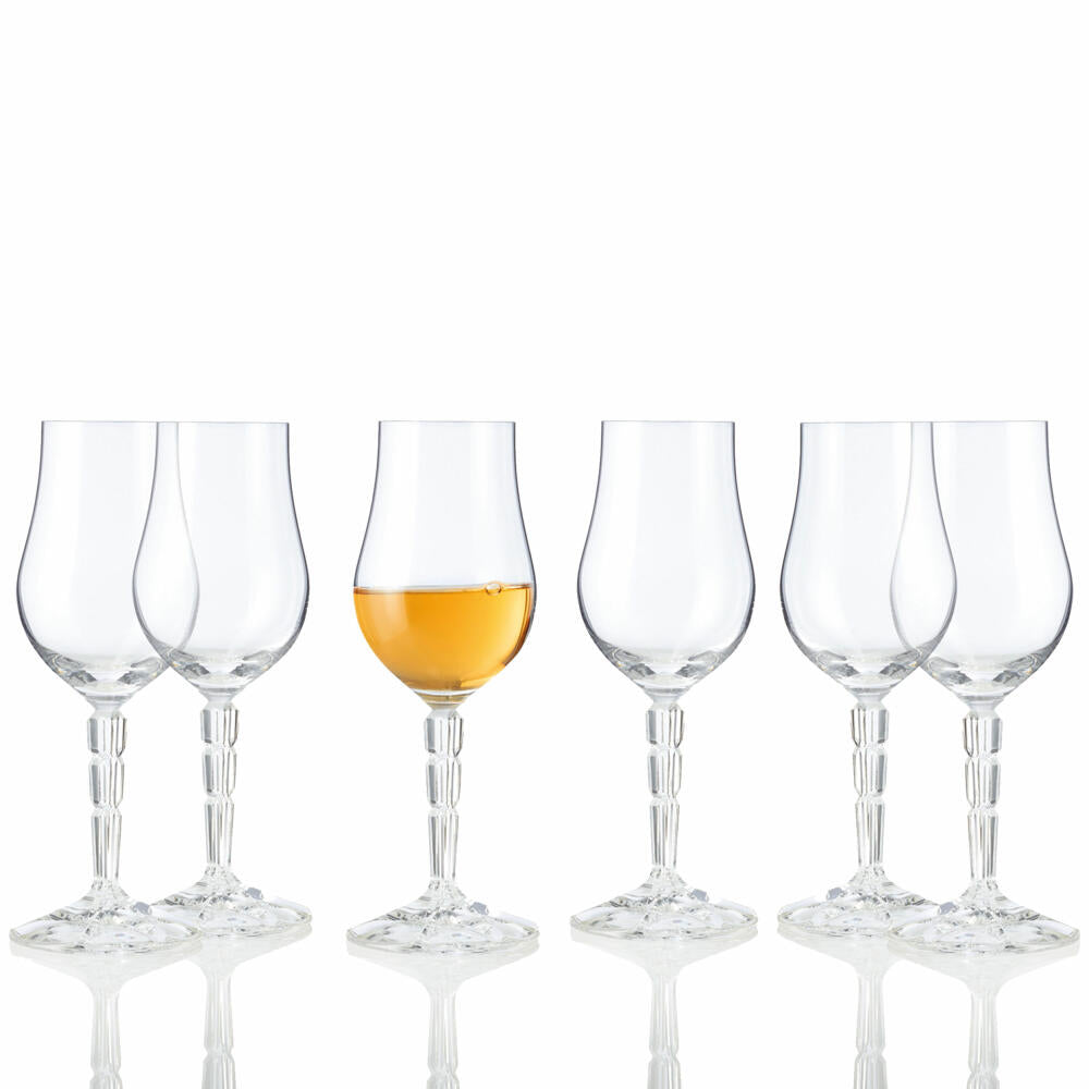 Leonardo Spiritii tasting glass, set of 6, wine glass, red wine glass, white wine glass, Aperol glass, white wine, Teqton, 190 ml, 022750