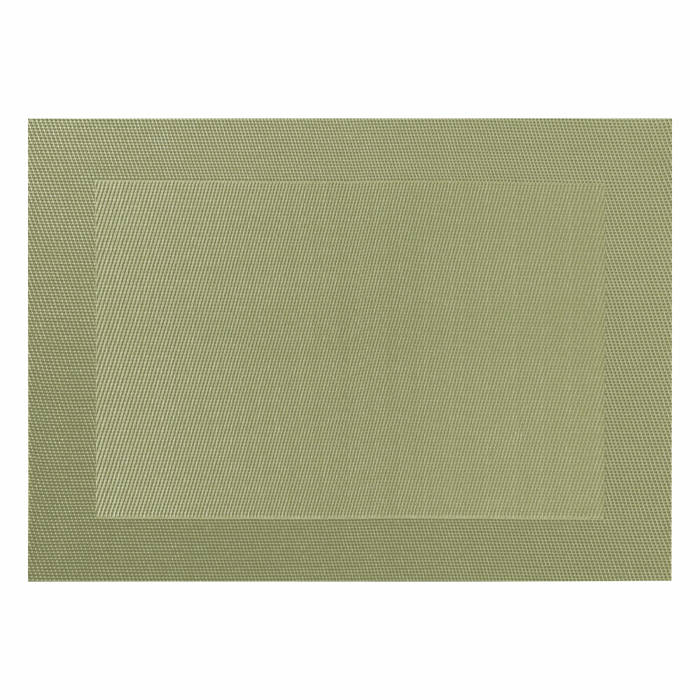 ASA Selection Tischset Green Olive, Platzmatte, PVC, Grün, 46 x 33 cm, 78125076