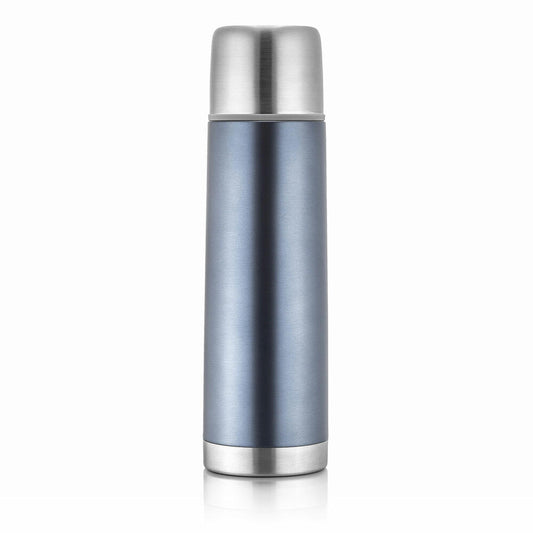 reer Colour stainless steel insulated bottle, insulated bottle, thermos flask, insulated bottle, grey, 500 ml, 90501