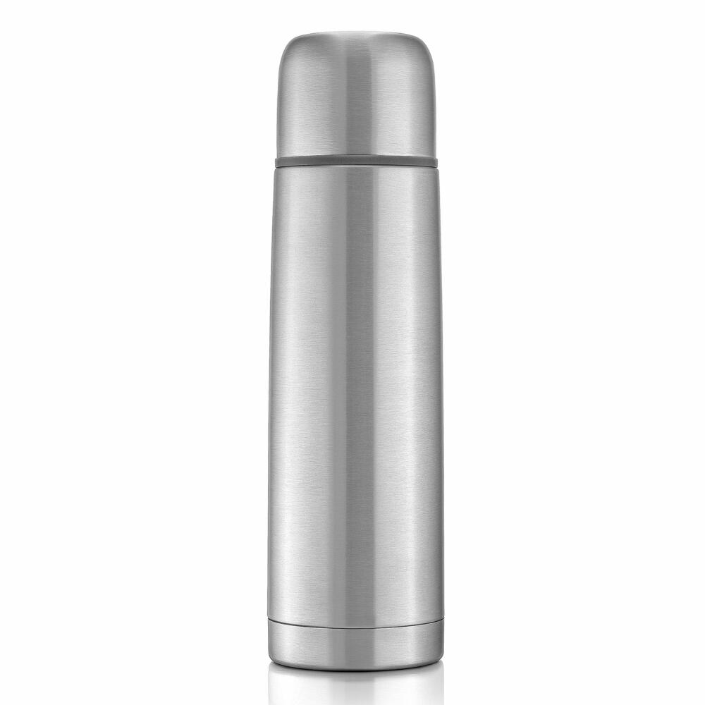 reer Pure stainless steel insulated bottle, insulated bottle, thermos flask, insulated bottle, drinking bottle, 750 ml, 90708