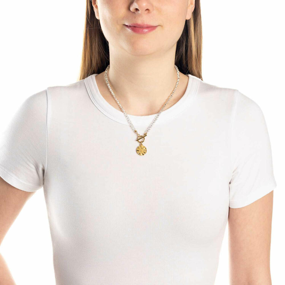 Leonardo Jewels Halskette Milly, Schmuckkette, Edelstahl, Klar, 022492