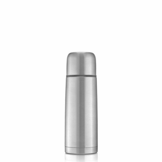 reer Pure stainless steel insulated bottle, insulated bottle, thermos flask, insulated bottle, drinking bottle, 350 ml, 90308