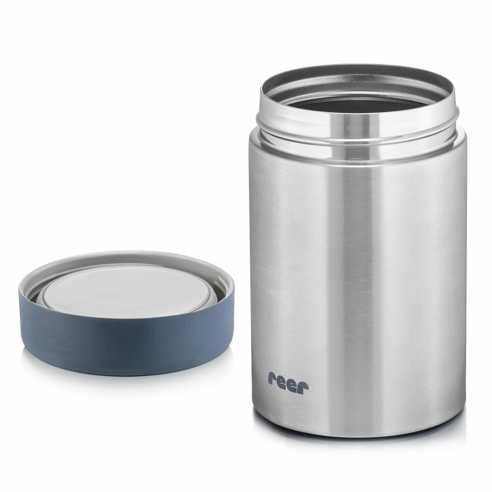 reer Pure stainless steel warming box, thermo box, thermo container, baby food, 300 ml, 90408