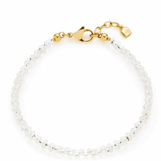 Leonardo Jewels Bracelet Milly, Jewelry Bracelet, Stainless Steel, Clear, 022493