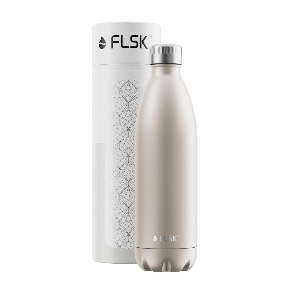 FLSK Trinkflasche Champagne, Isolierflasche, Thermoflasche, Flasche, Edelstahl, 1 L, 1010-1000-0019