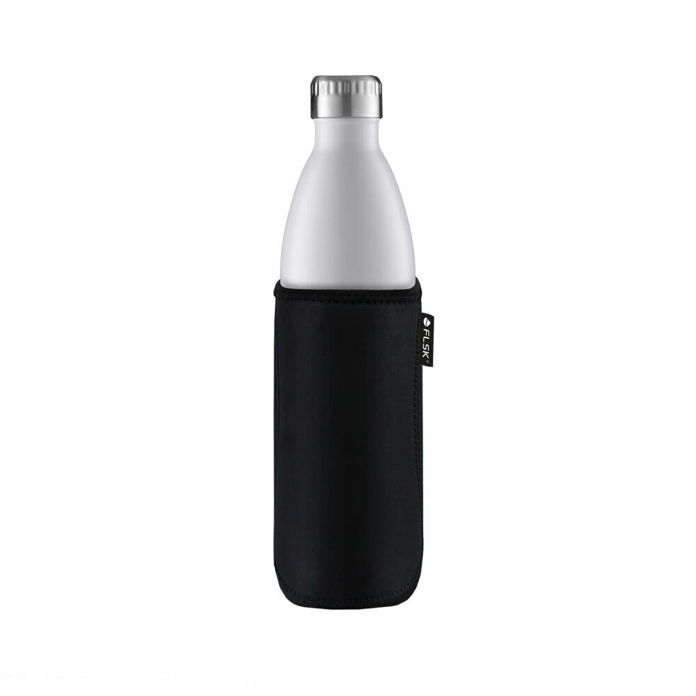 FLSK Neoprentasche BLCK, für 1 L Isolierflaschen, Neopren Tasche, Hülle, Schwarz, FL-1000-NS-BLCK-021