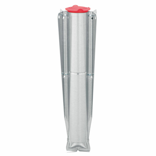 Brabantia Metall Bodenanker, Befestigung für Topspinner und Lift-O-Matic, 45 mm, Galvanisiert, 311444