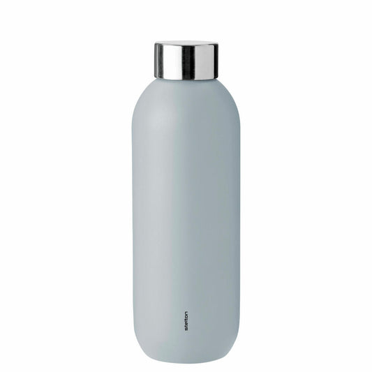 Stelton Isolierflasche Keep Cool Cloud, Trinkflasche, Edelstahl, Blau, 600 ml, 355-18