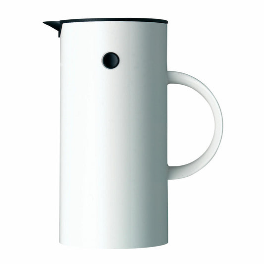 Stelton EM Kaffeezubereiter für 8 Tassen, weiss, Isolierkanne, Ø10,5 cm Höhe 21 cm, 811