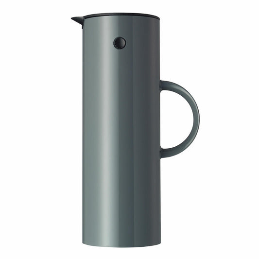 Stelton EM77 Isolierkanne, Thermokanne, Kanne, Kunststoff, Granite Grey, 1 L, 991